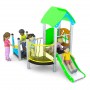 CGS Nėrūdijančio plieno daugiafunkcinis vaikų žaidimų įrenginys NPD-VP-007