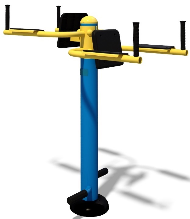 CGS Treniruoklis, skirtas trapecijos, pilvo ir nugaros raumenų lavinimui ir stiprinimui SL125